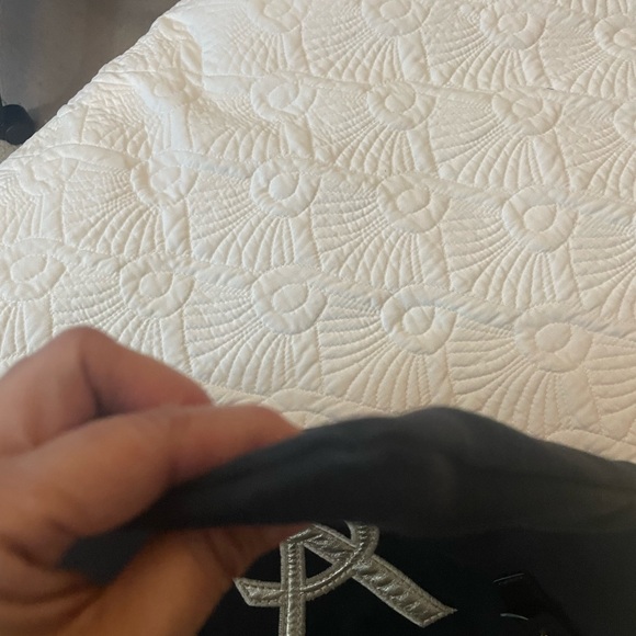 EUC YSL Black and Gold Tote Bag - Picture 5 of 7